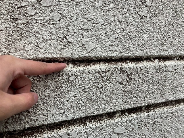 目地部分の写真